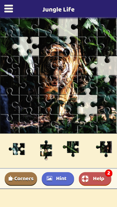 Jungle Life Puzzle Screenshot