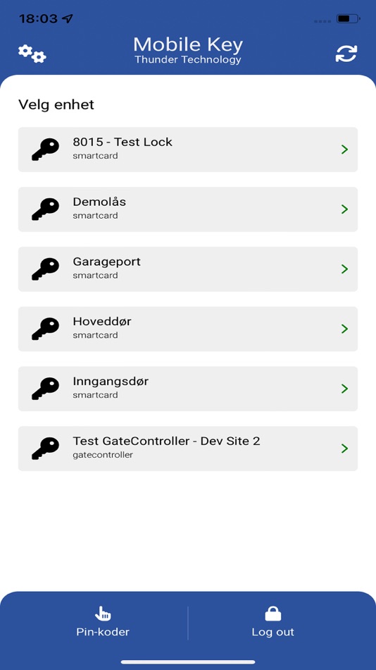 #1. Locky MobileKey (iOS) 由: Kai Toender
