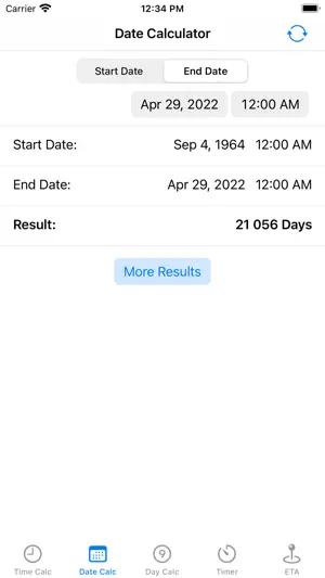 allTimeCalc screenshot 3