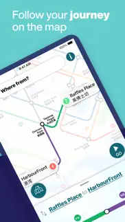 singapore metro map & planner iphone screenshot 4