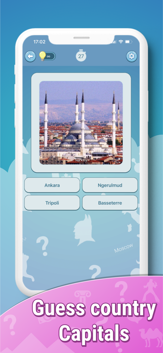 Quiz capitals all world cities