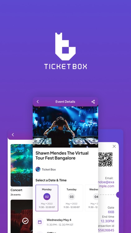 Ticket Box App