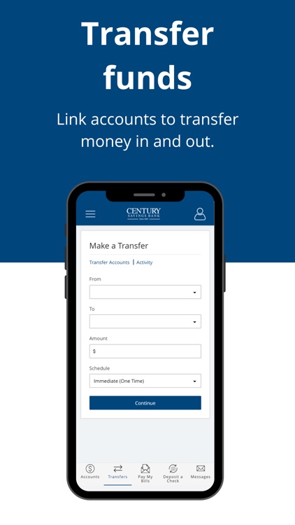 Century Savings Bank Mobile screenshot-5