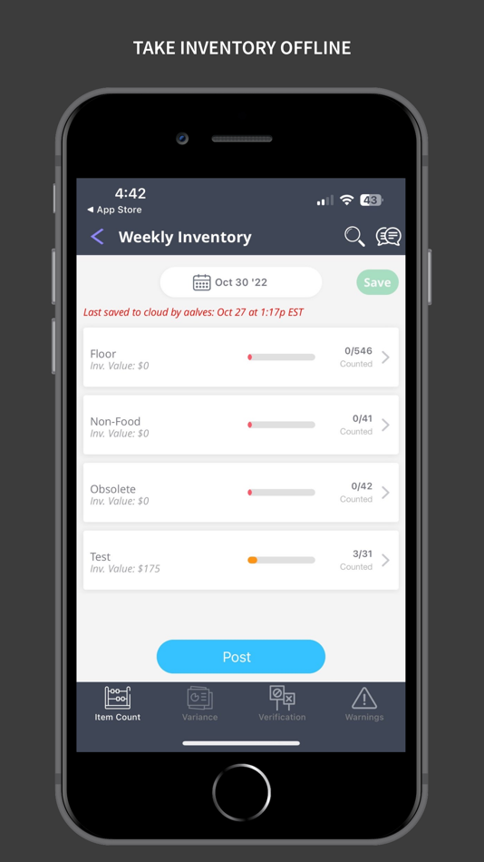 #7. Altametrics Inventory Pro (iOS) Podle: Altametrics Inc