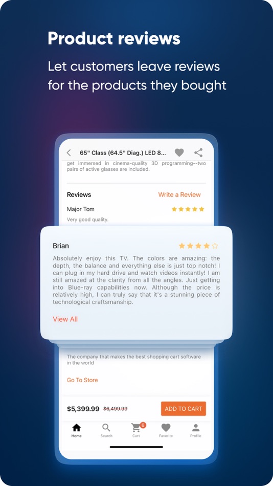 #4. Multi-Vendor App by CS-Cart (iOS) 由: Simbirsk Technologies