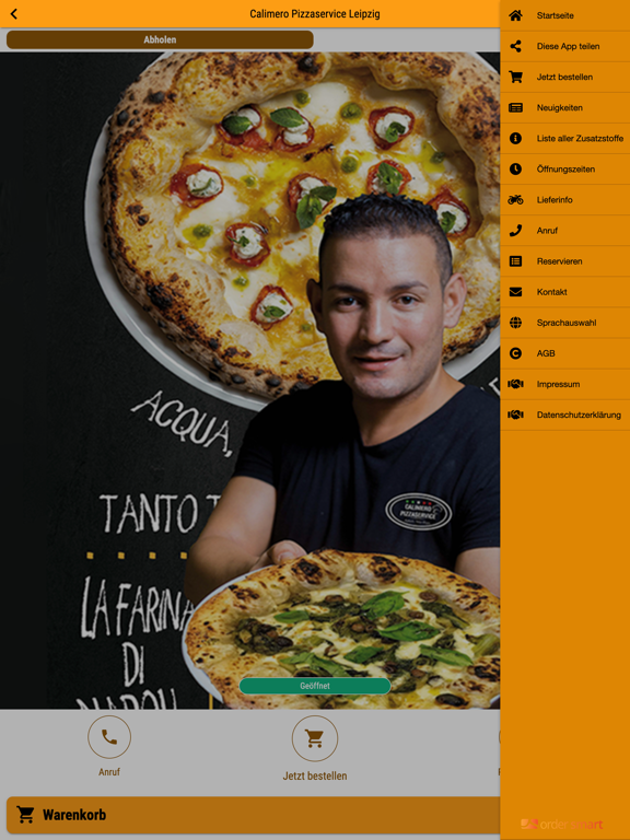 Calimero Pizzaservice Leipzig screenshot 3