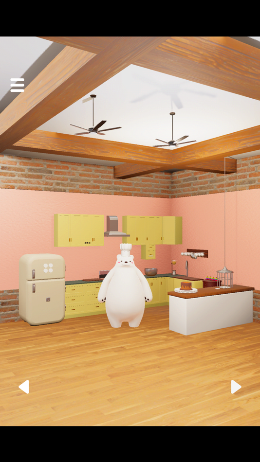 #7. 脱出ゲーム ペンギンくんと小さくてかわいいケーキ屋さん (iOS) 由: CooperLand