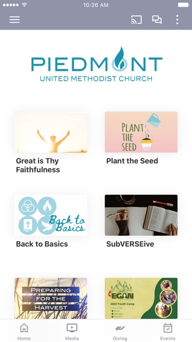 Piedmont UMC Screenshot 2 - AppWisp.com