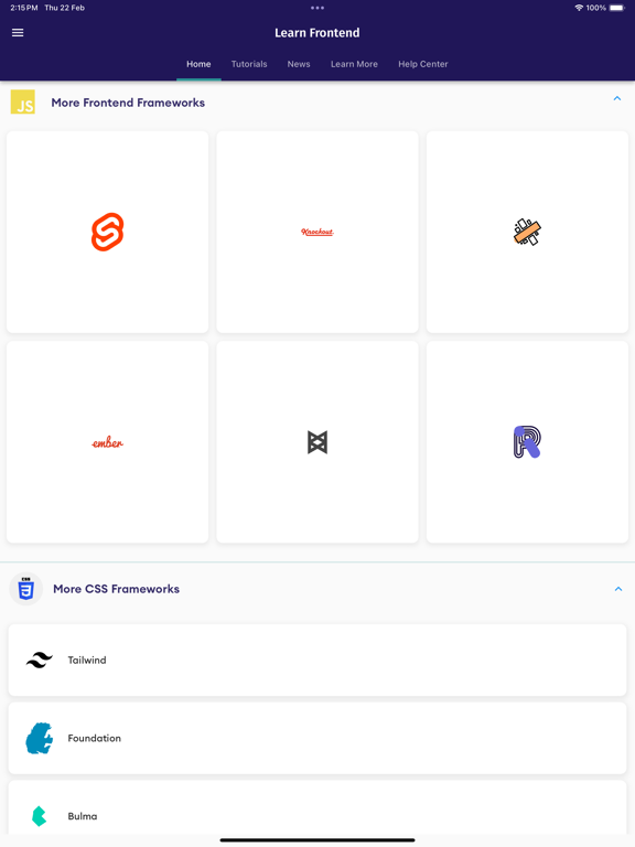 Screenshot #6 pour Learn Frontend Web Development