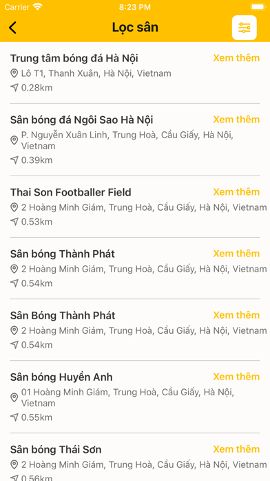 Datsan247 - Tìm sân Screenshot