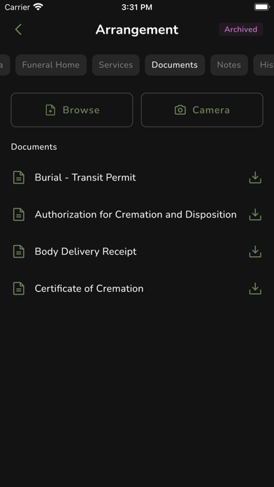 MyCrematorium Screenshot