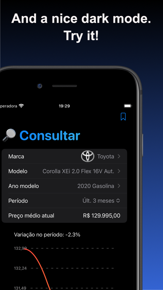 #5. Mais FIPE: Beyond FIPE price (iOS) Podle: Raphael Monteiro