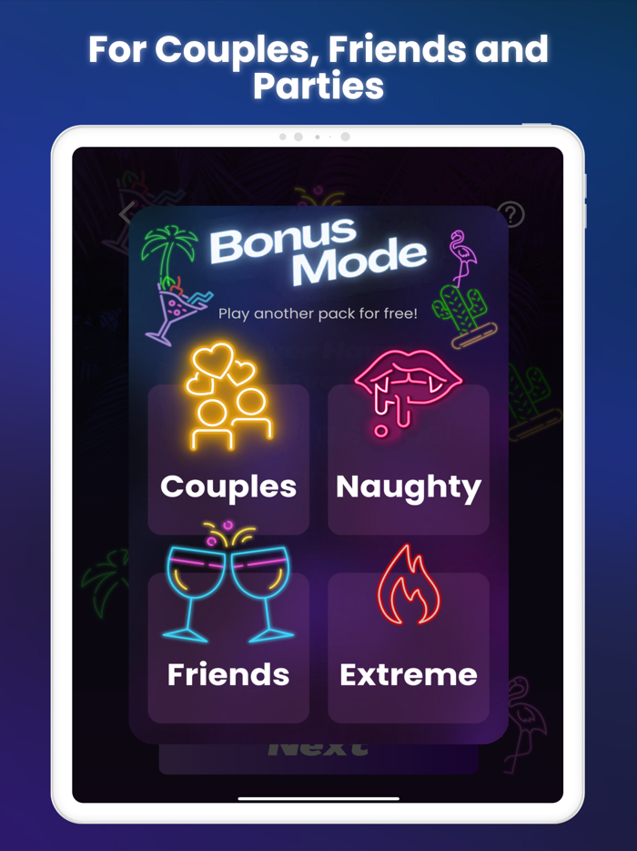 Never Have I Ever Adult Party