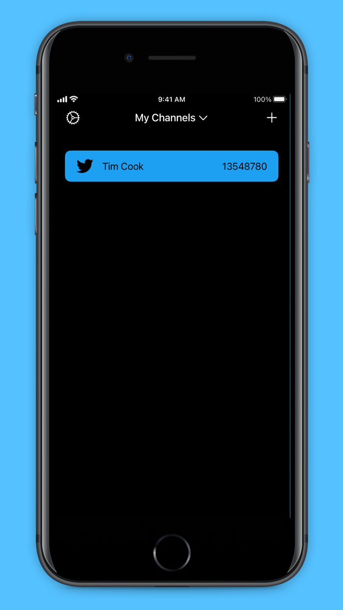 Follow - Counting followers
