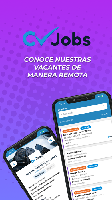 Cvjobs - Búsqueda de empleo Screenshot