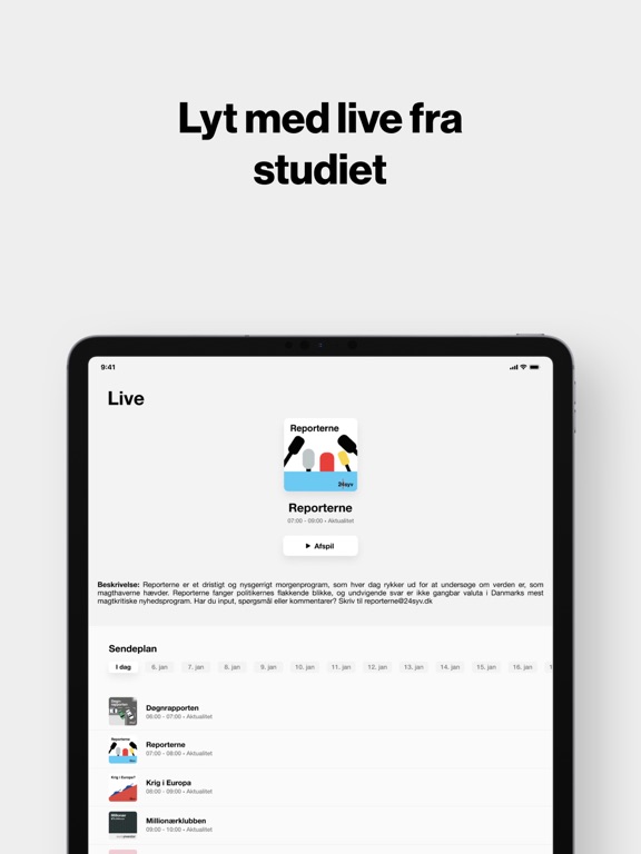 Screenshot #5 pour 24syv: Dine nyheder & podcast