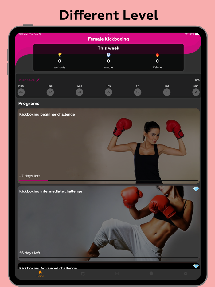 Female Kickboxing Self Defense