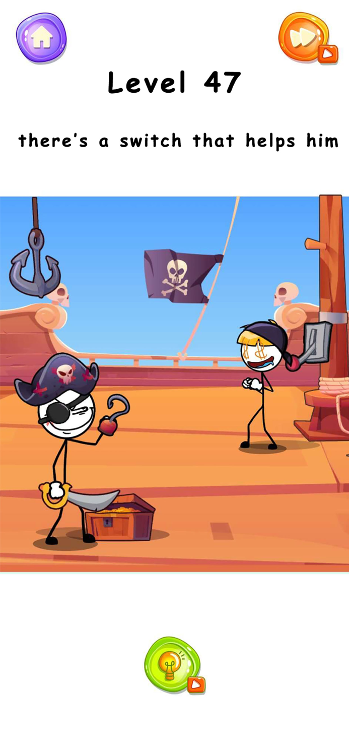 Stickman Troll  Solve Puzzles