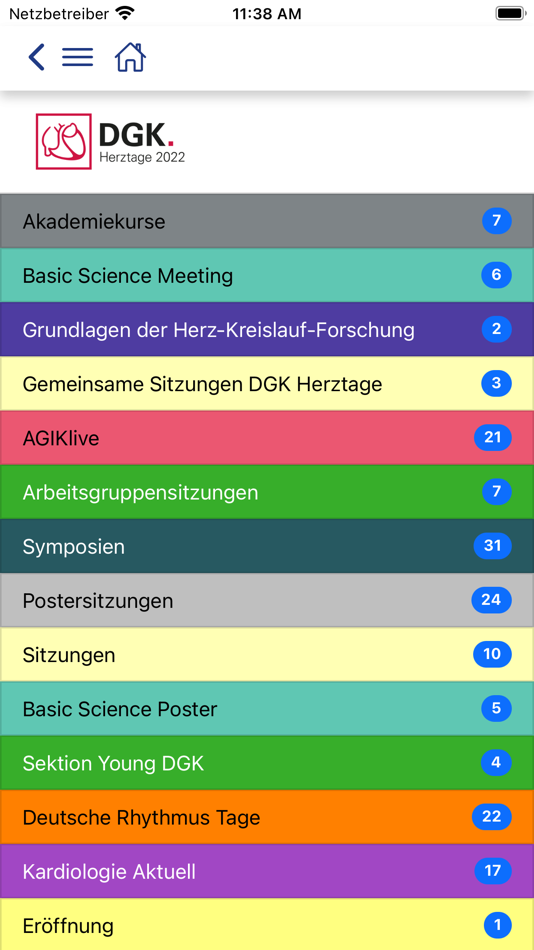 #2. DGK HT 2022 (iOS) 由: DGK e.V.