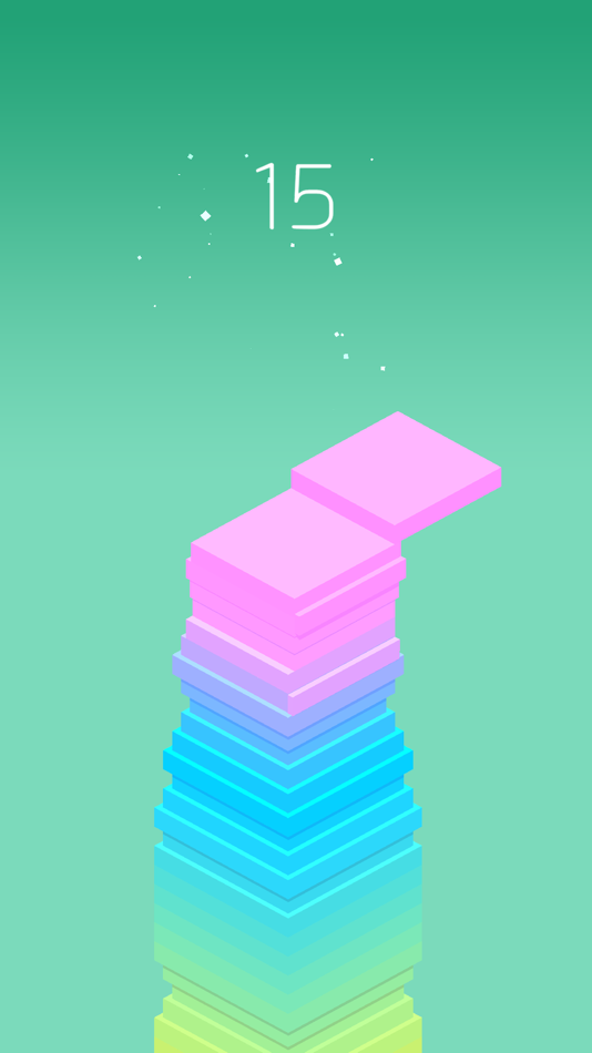 #4. Rainbow Stacking (iOS) 由: Kevin Merz