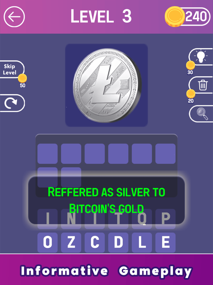 Crypto Logo Quiz Game