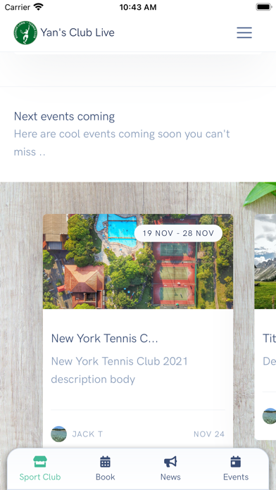 Sporteevo Screenshot