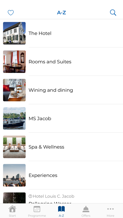 Hotel Louis C. Jacob Screenshot