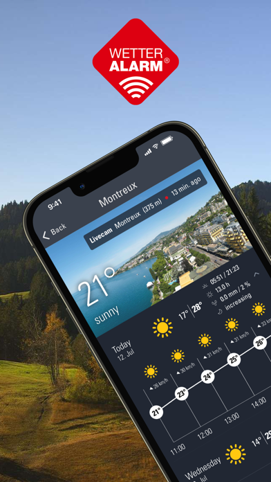 Weather Alarm: Switzerland Screenshot