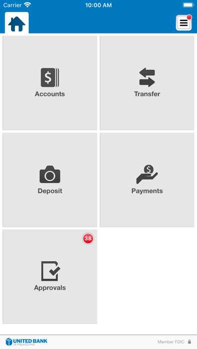 UBPHILA Business Mobile Screenshot