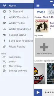 wuky public radio app iphone screenshot 3