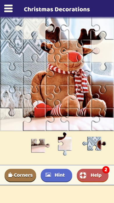 Screenshot #3 pour Christmas Decorations Puzzle