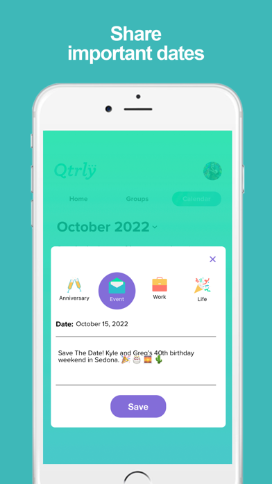 Qtrly - Mindful Social Media Screenshot