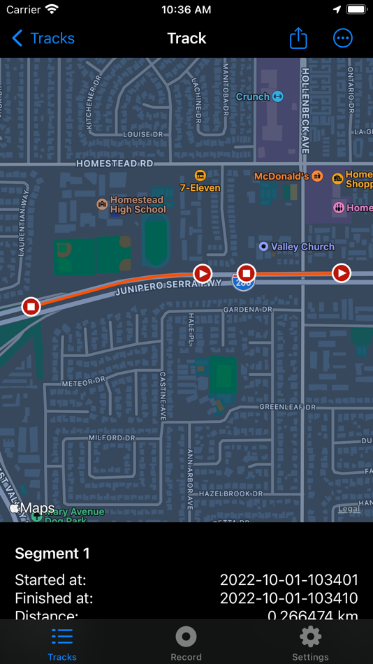 #3. Location Tracker - GPS Logger (iOS) Podle: Kasika, Inc.