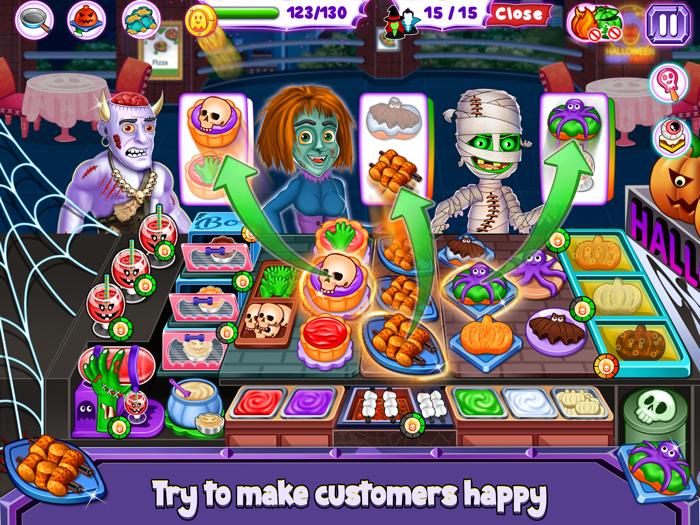 Halloween Cooking Games