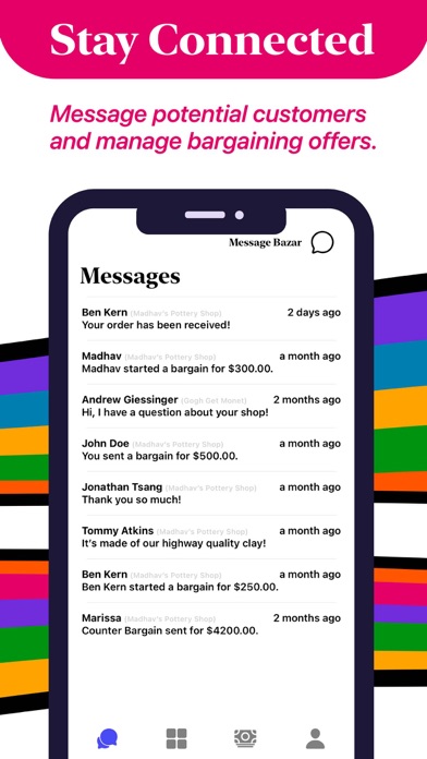 Bazar Merchant Screenshot