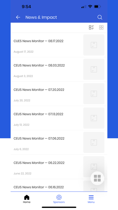 ICUS Connect App Screenshot