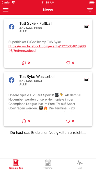 TuS Syke Screenshot
