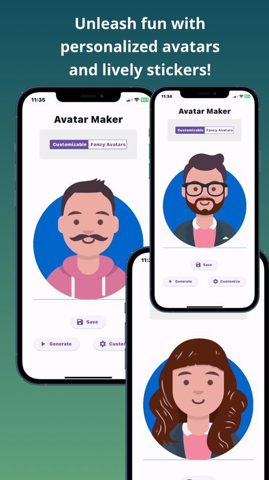 #1. Avatar Maker - Customizable (iOS) 由: Rajaram Bhaskaran