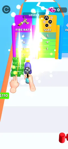 Game screenshot Paint Gun Run apk