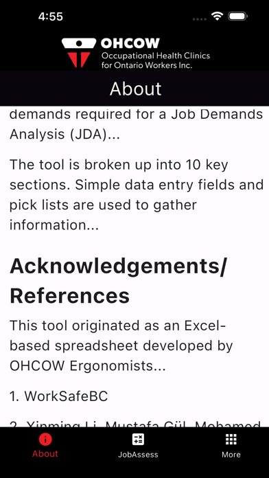 App screenshot
