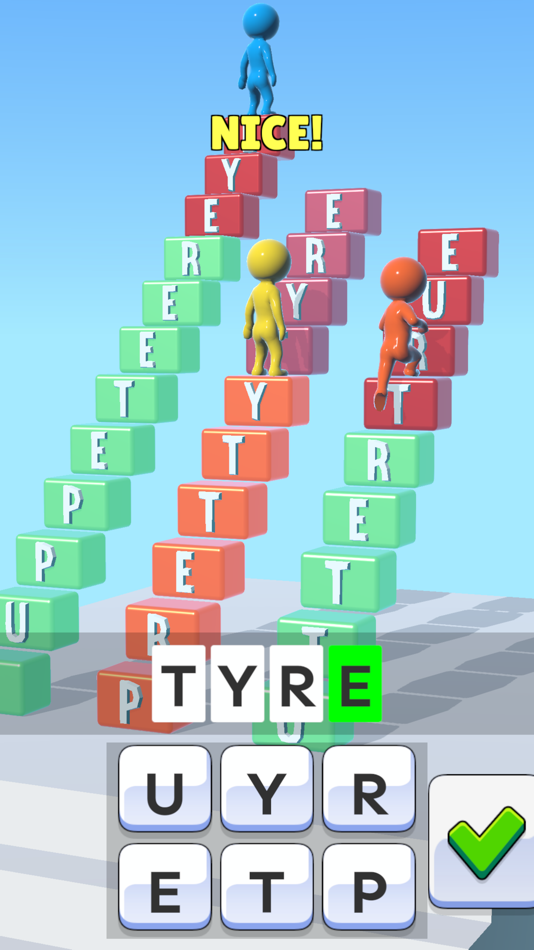 #4. Wordy Steps (iOS) 由: Stanislas Mettra