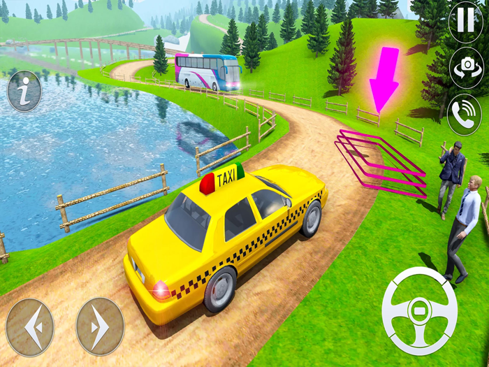 Taxi Simulator Driving Games