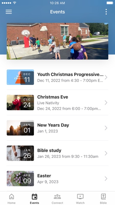 Darlington Presbyterian Church Screenshot