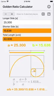 golden ratio calculator plus problems & solutions and troubleshooting guide - 2