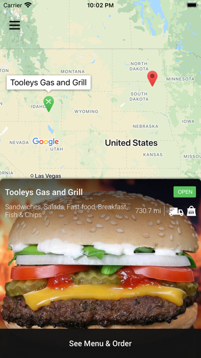 Tooleys gas and grill Aberdeen iPhone screenshot 2 - Food & Drink app