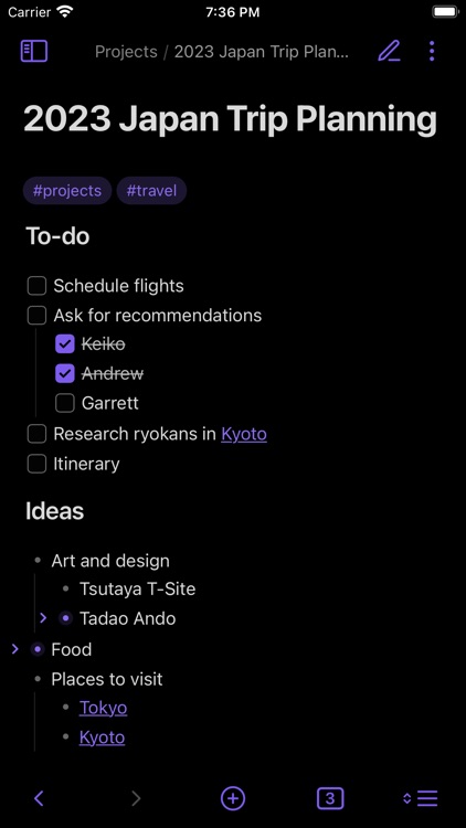 Obsidian - Connected Notes