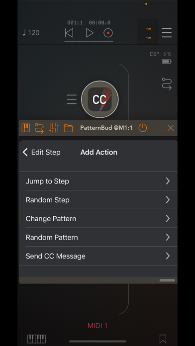 Screenshot #3 pour PatternBud - MIDI CC Sequencer