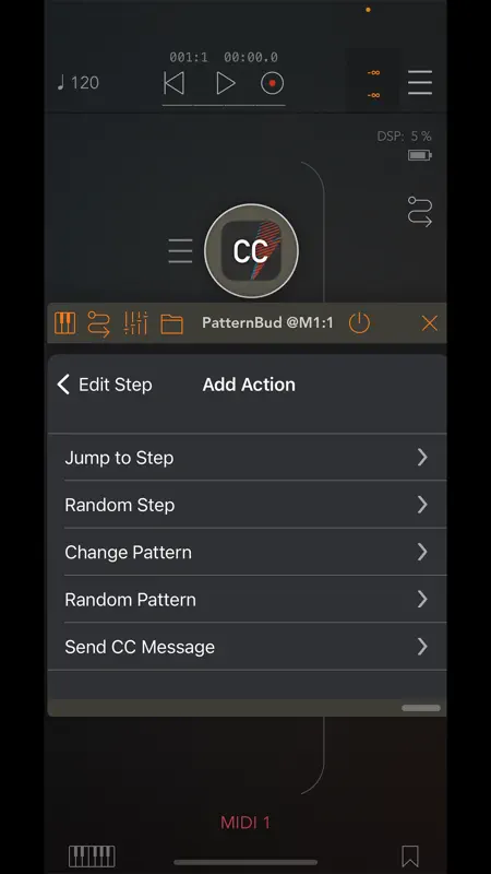 PatternBud - MIDI CC Sequencer screenshot 3 of 4
