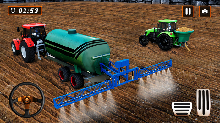 Tractor Games 3D-Farm Games