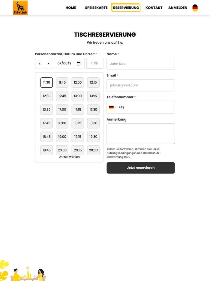 Taste of India Goldbach